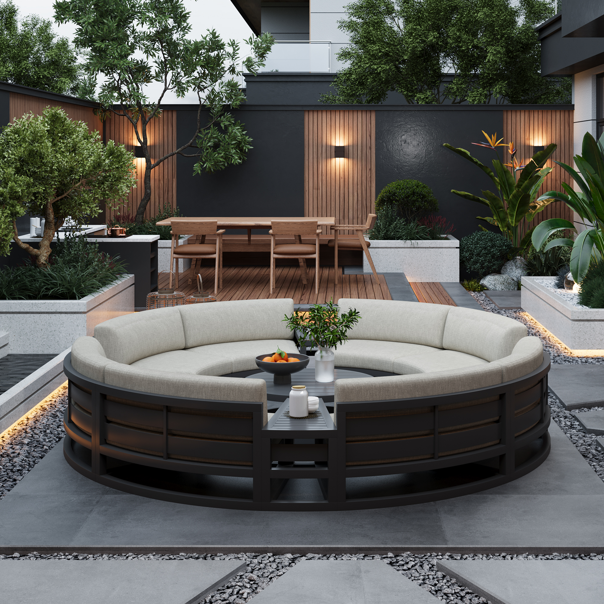 outdoor aluminum furniture